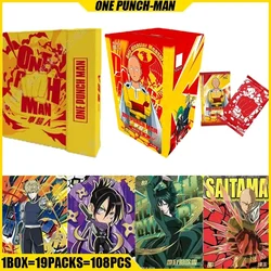 KAYOU VOL.1 One Punch Man Cards Saitama Anime Collection Cards Mistery Boxes Gry planszowe Zabawki Prezenty urodzinowe dla chłopców i dziewczynek