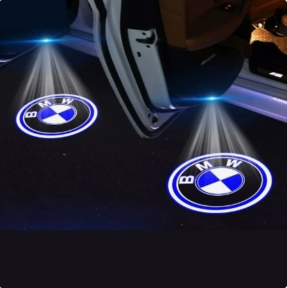 

E39 2X Car LED Door Logo Projector Warning Light Ghost Shadow Welcome Lamp Accessories Styling For BMW E39 X5 E53 E52 528i M M5