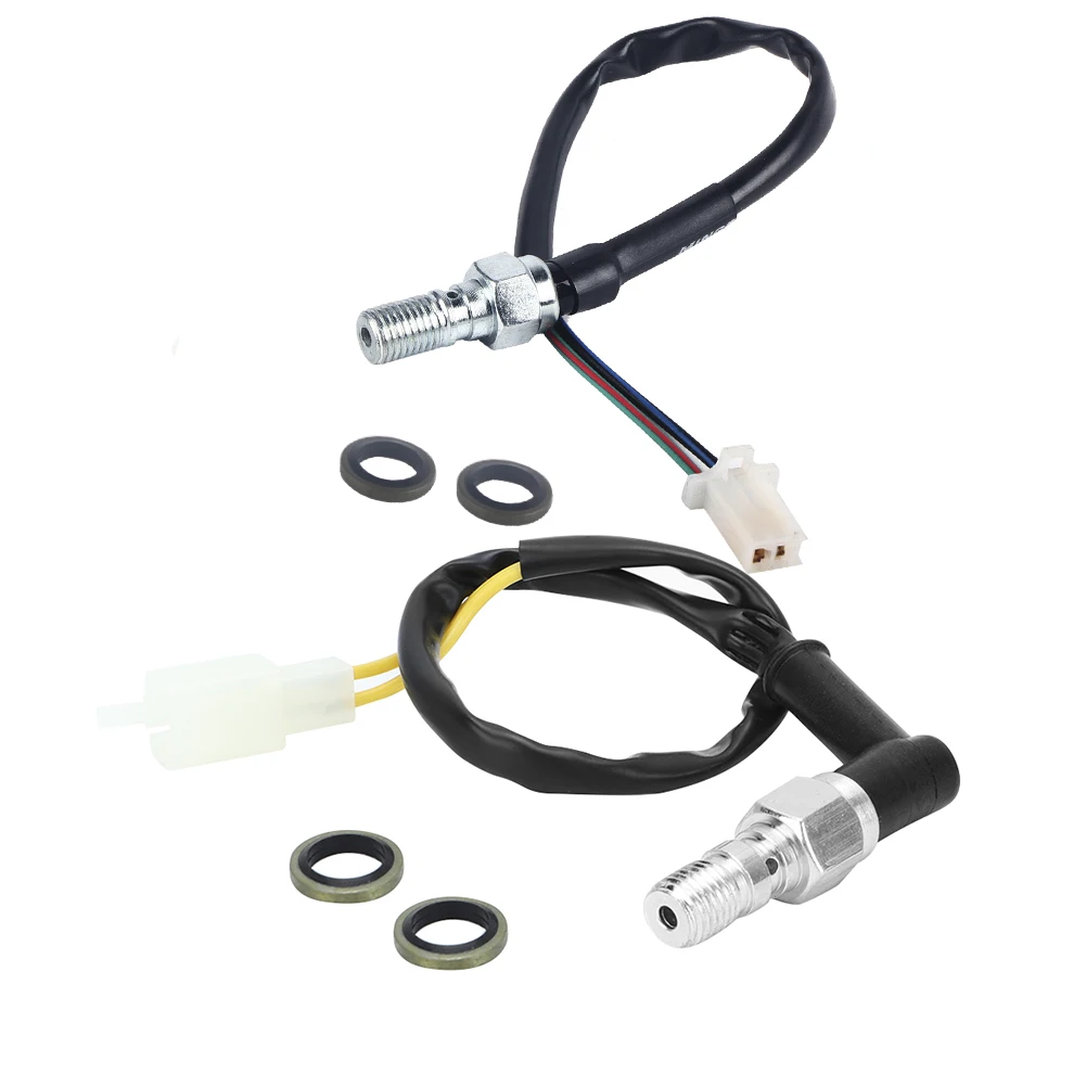 M10x1.25 Universal Motorcycle Oil Hose Hydraulic Pump Rear Brake Light Switch Line Hydraulic Brake Pressure Light Switch