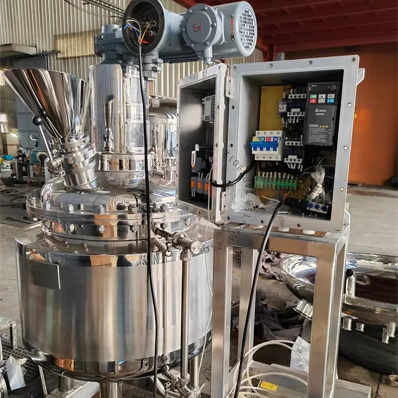 Reactor de tanque agitado continuo de laboratorio Industrial, componentes de núcleo de acero inoxidable de 50L, Motor de bomba de recipiente a presión, precio competitivo