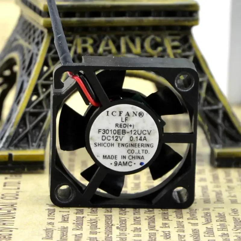 New Original IC-FAN F3010EB-12UCV 3cm 12V 0.14A Fan for Electronic Devices