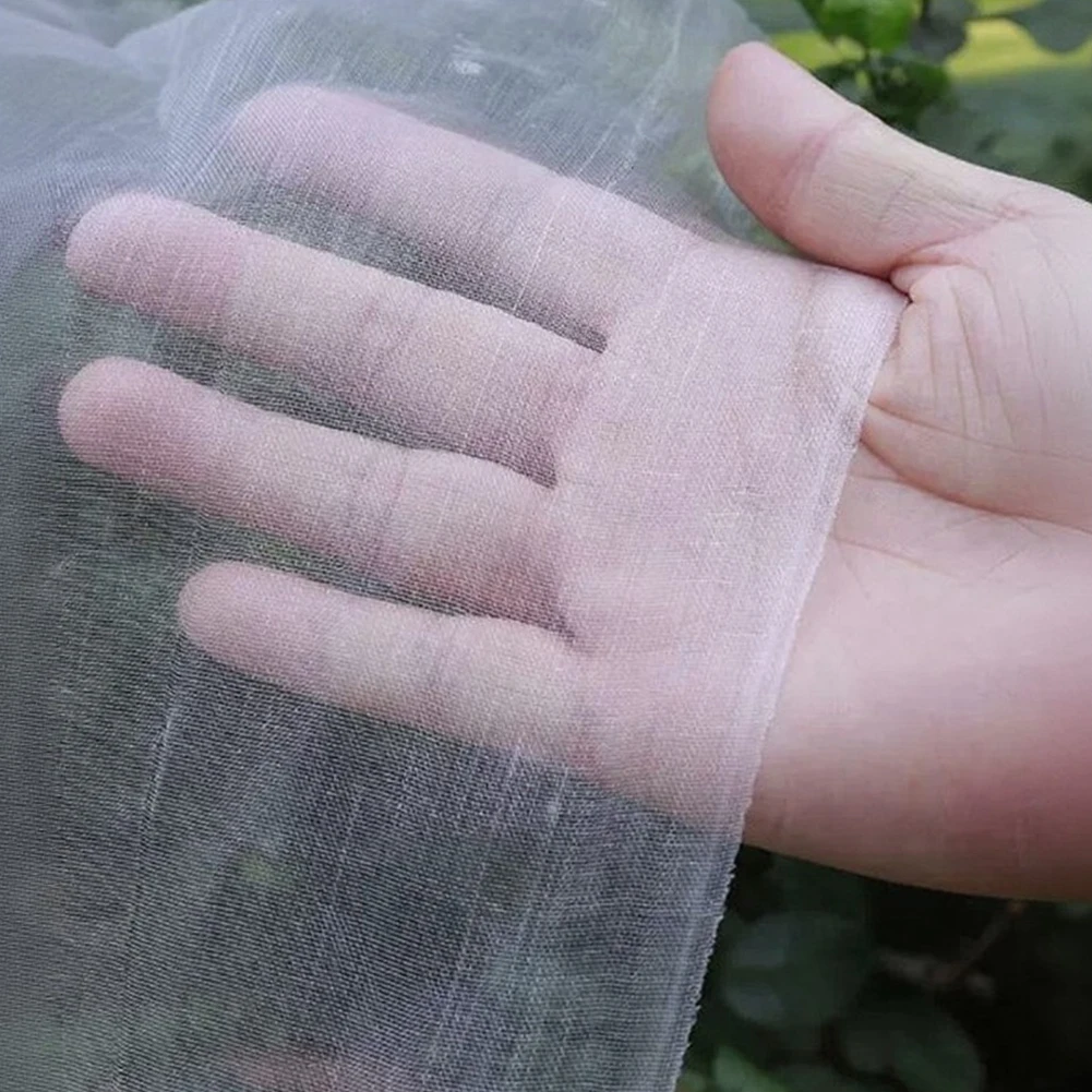 2x5m Vegetable Protection Net Tunnel Fine Mesh 40mesh 60mesh 80mesh 100mesh for Crops Garden Greenhouse Row Covers
