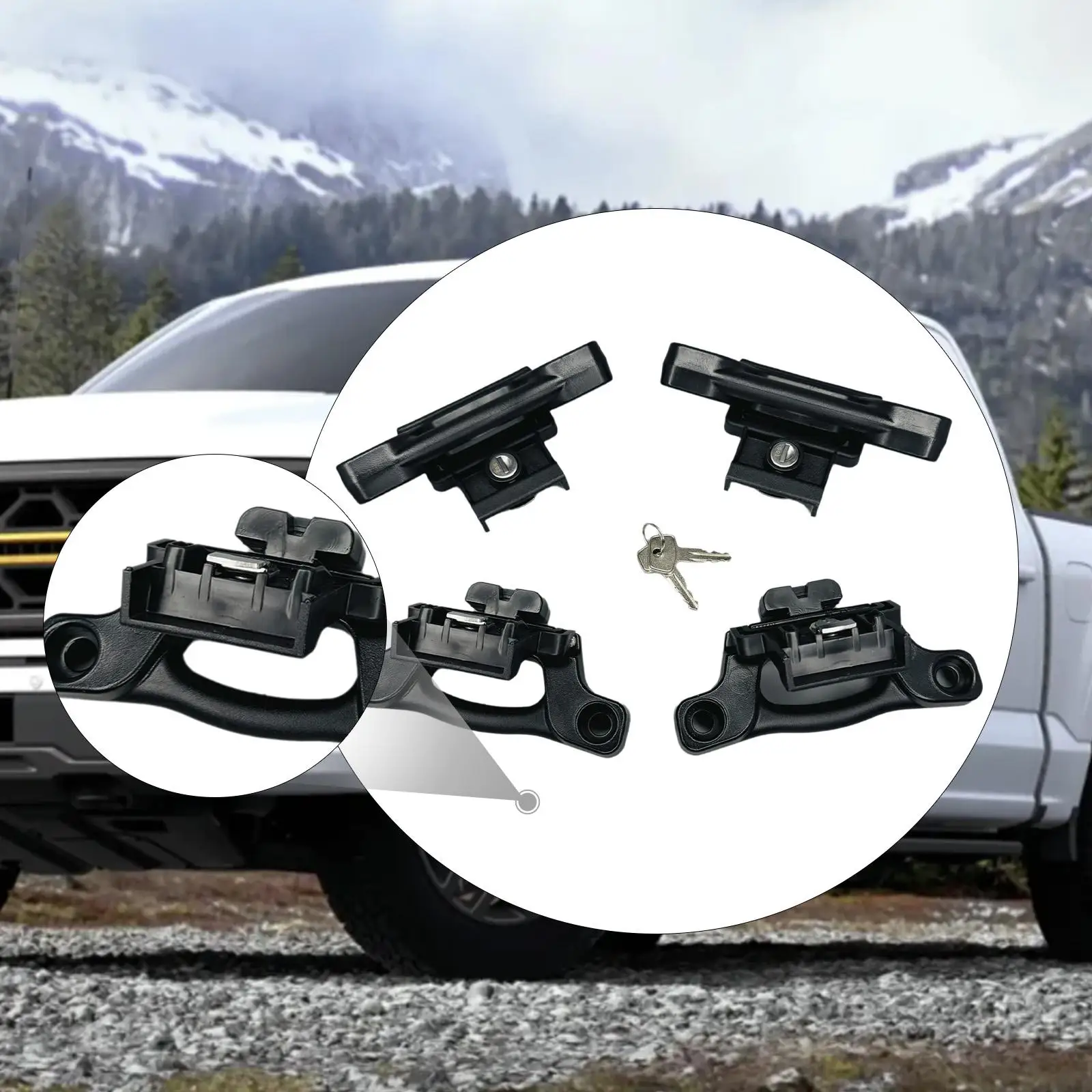 

Замена стяжек коробки кровати для Ford F-350 Super Duty 2015-2024