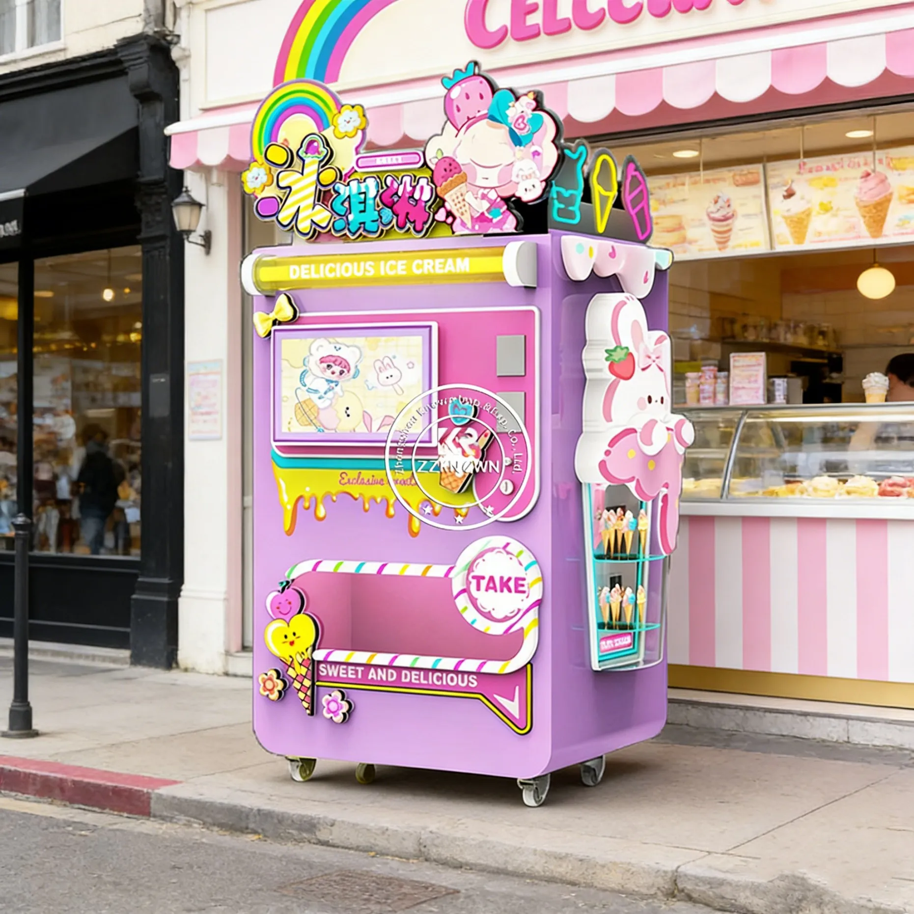 

Автоматический аппарат для мягкого мороженого и снежных хлопьев 2026 года: Новинка, индивидуальная настройка, от производителя