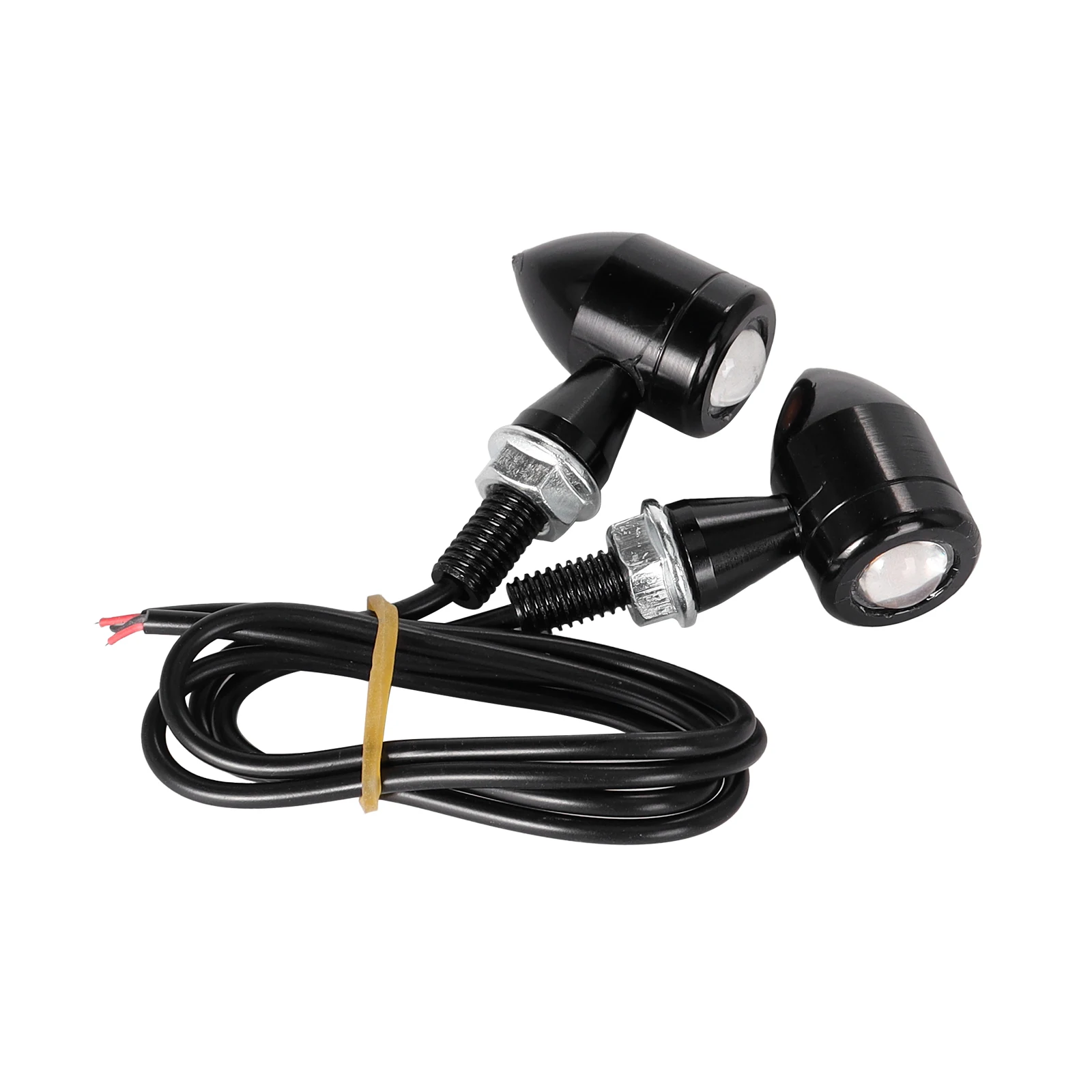 Mini LED Bullet Motorcycle Turn Signals Light Indicator Amber Lamp 12V For Honda For Yamaha Blinker Signal Lights