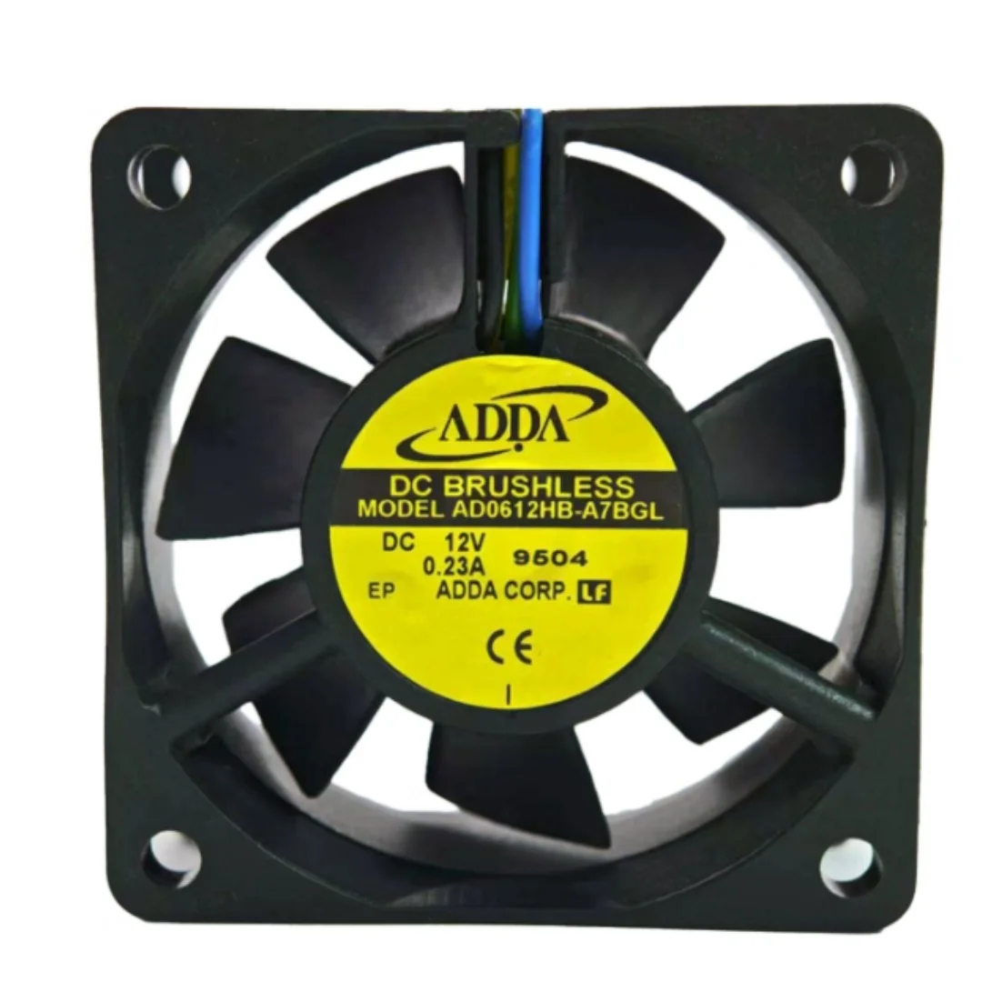 

ADDA AD0612HB-A7BGL DC 12V 0.23A 60x60x25mm 4-Wire Server Cooling Fan