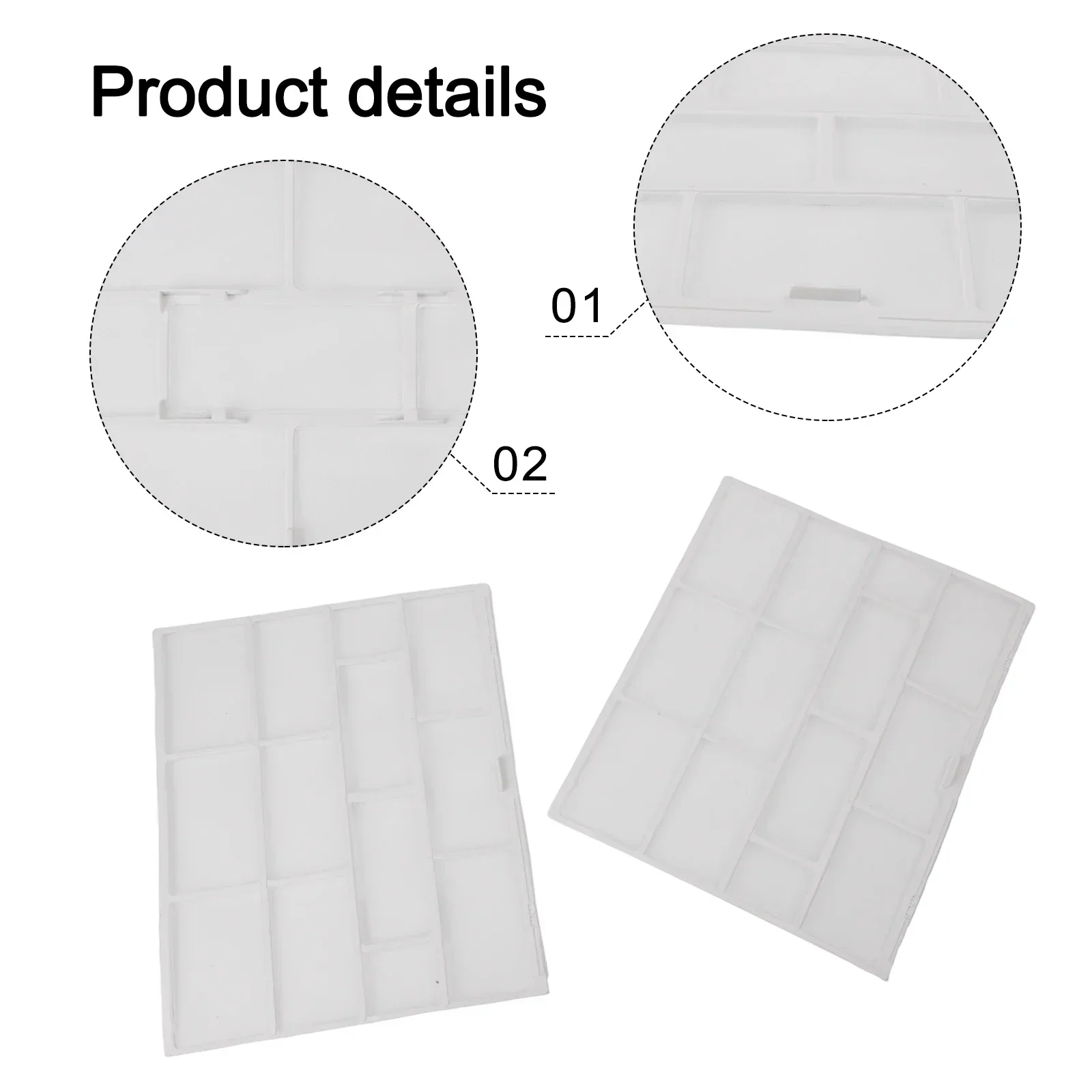 

2pcs Indoor Unit Dust Screen for Air Conditioner Effective Dustproof Filter Accessories for Enhanced Performance