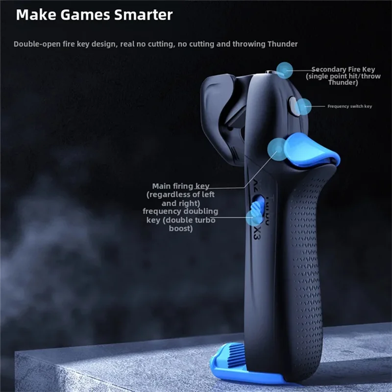 AED7-Physical Gamepad Controller Feuer Trigger Taste Für Gaming Huhn Essen Single Button Action