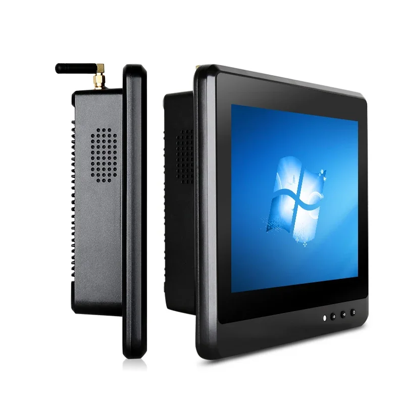 Embedded In-Vehicle Rugged Car Industrial panel pc Computer Display Fanless Vehicle Power Mounted Computer for Trucks Diagnostic