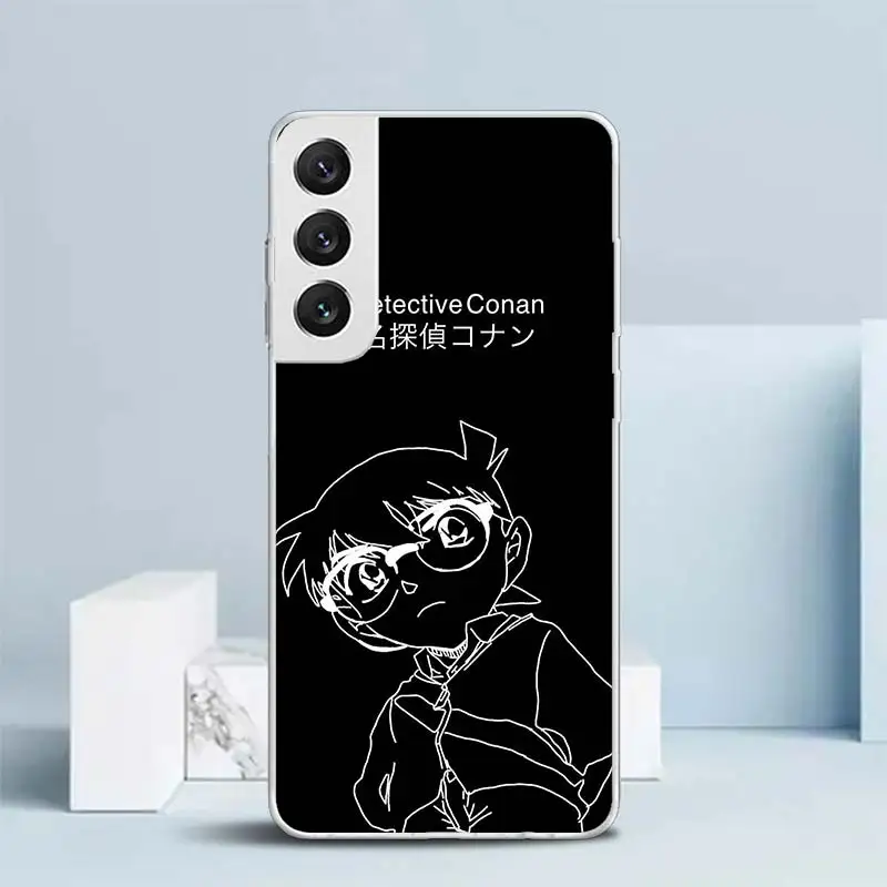 Anime Detective-Conan Soft Cover for Samsung Galaxy S24 S23 S22 S21 Ultra Print Phone Case S20 FE S10 Plus S10E S9 S8 + Coque