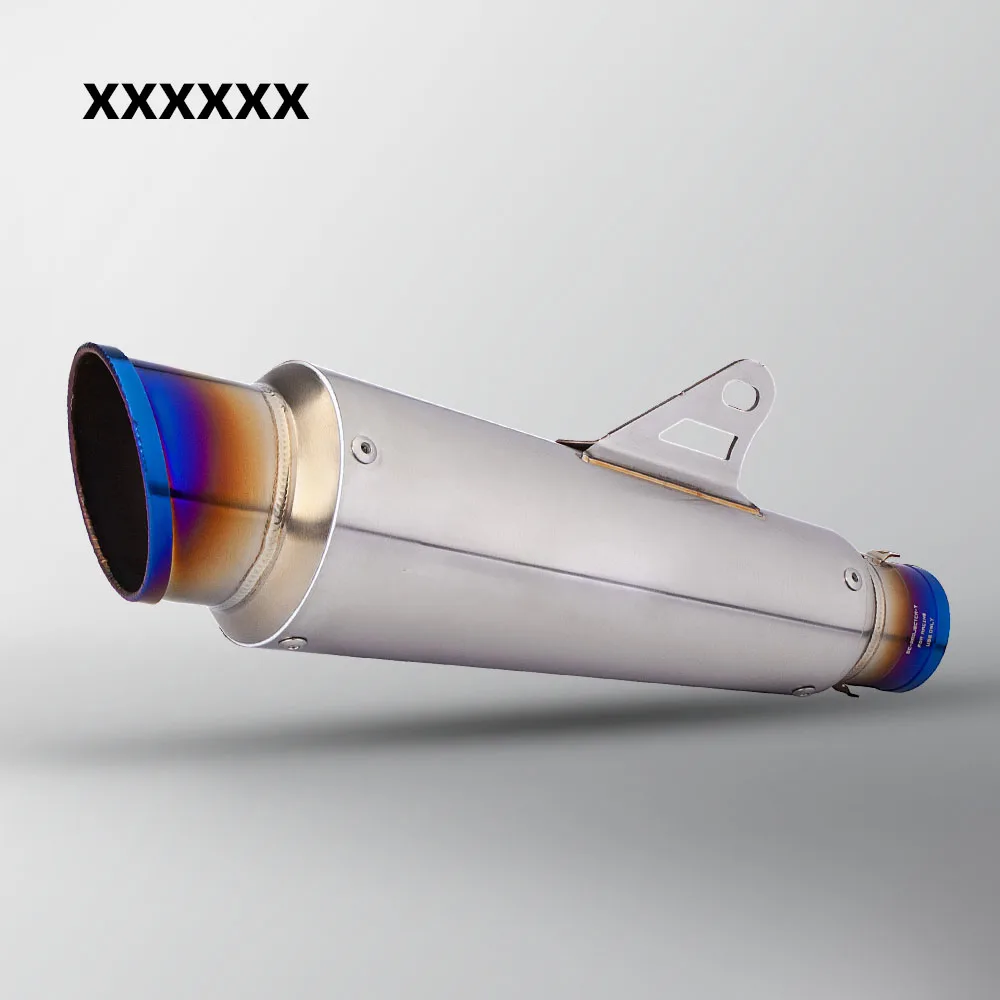 

Universal 51MM Motorcycle Exhaust Pipe Fit For YBR125 YZF600 Z750 CBR1000 Tmax530 Motorcycle Stainless Steel