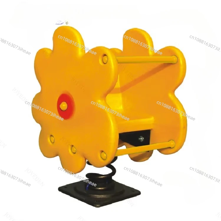 Manufacture New Arrival Anti-fading Kindergarten Playground Amusement Games Plastic Outdoor Spring Rocking Horse