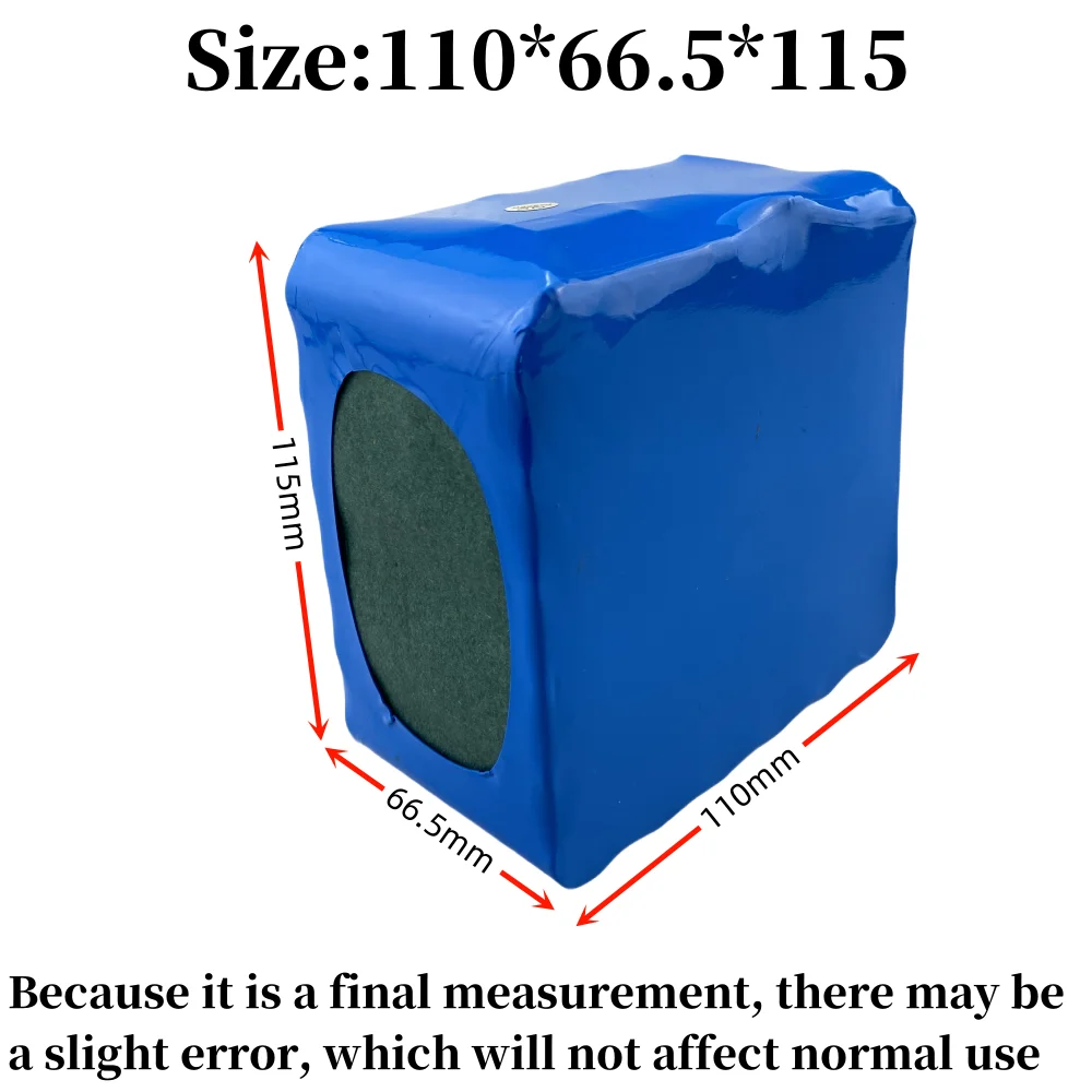 25.2V 24Ah 18650 6S6P battery pack,suitable for various electronic devices,children's electric vehicle lithium battery pack BMS