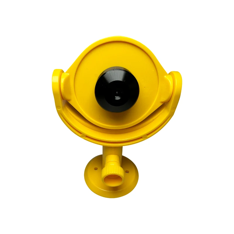 ADS109 Yellow 25mm Mini Prism Constant +17.5mm With Tilting Bracket for Leica Total Station Surveying