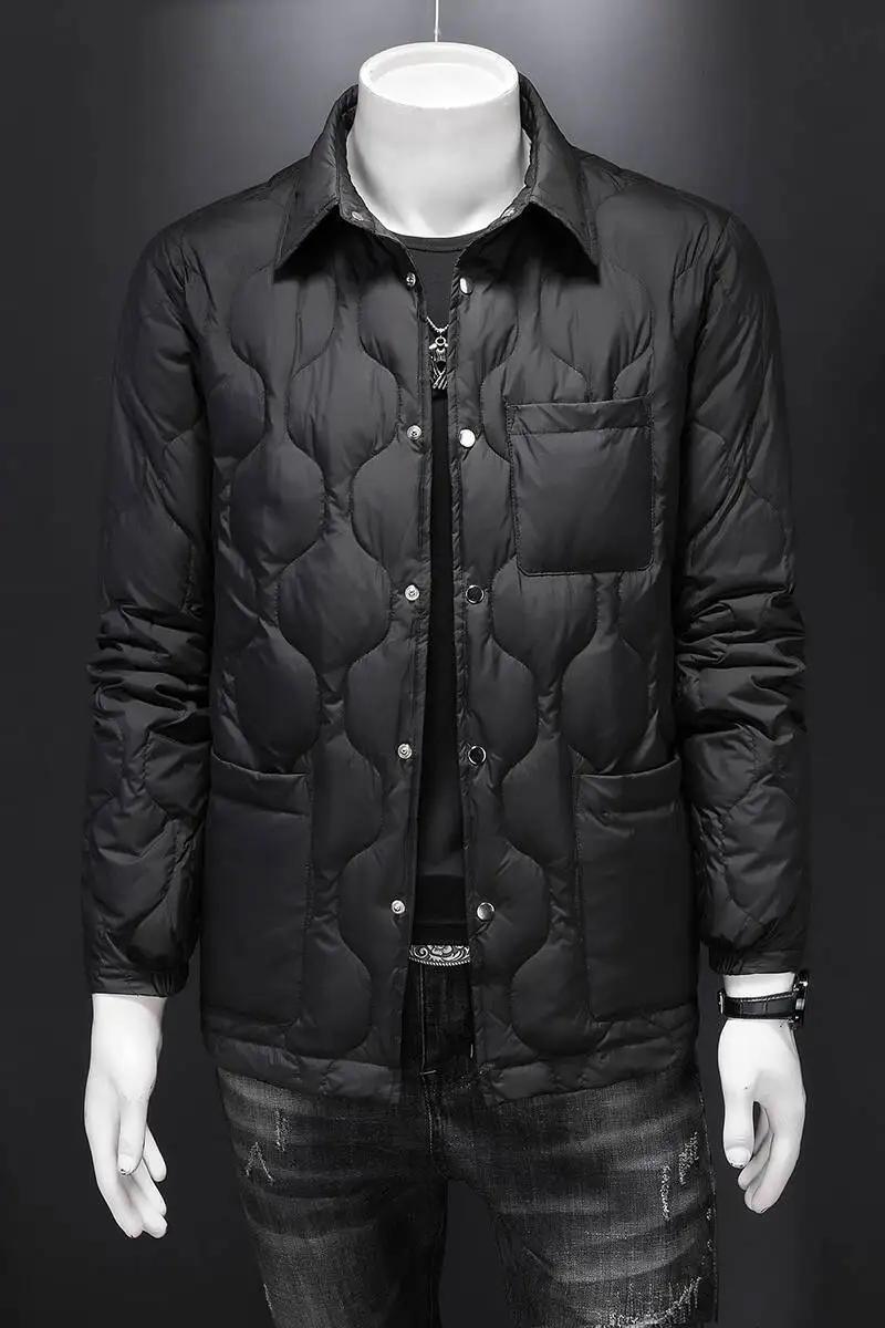 Winter Mens Clothing Top Quality Jackets Solid Color Duck Down Jacket Men Parka Duck Down Jacket Men Jacket Plumas De Hombre