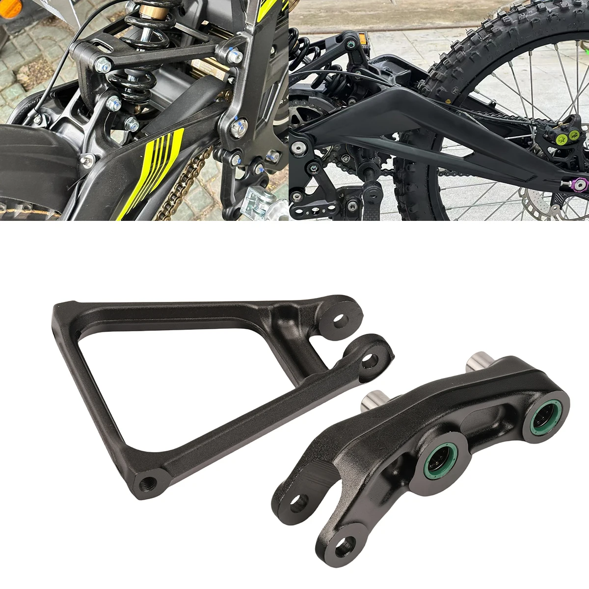 

Motorcycle CNC Aluminum Rear Shock Absorber Mount For Segway X160 X260 For Surron Sur-Ron Sur ron Light Bee X Electric Dirt Bike