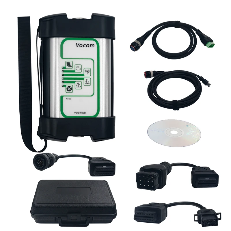 Vocom 88890300 USB 8핀 O 케이블 르노 UD 맥 중장비 트럭 로더 EURO6 Vocom 진단 스캐너 도구 인터페이스