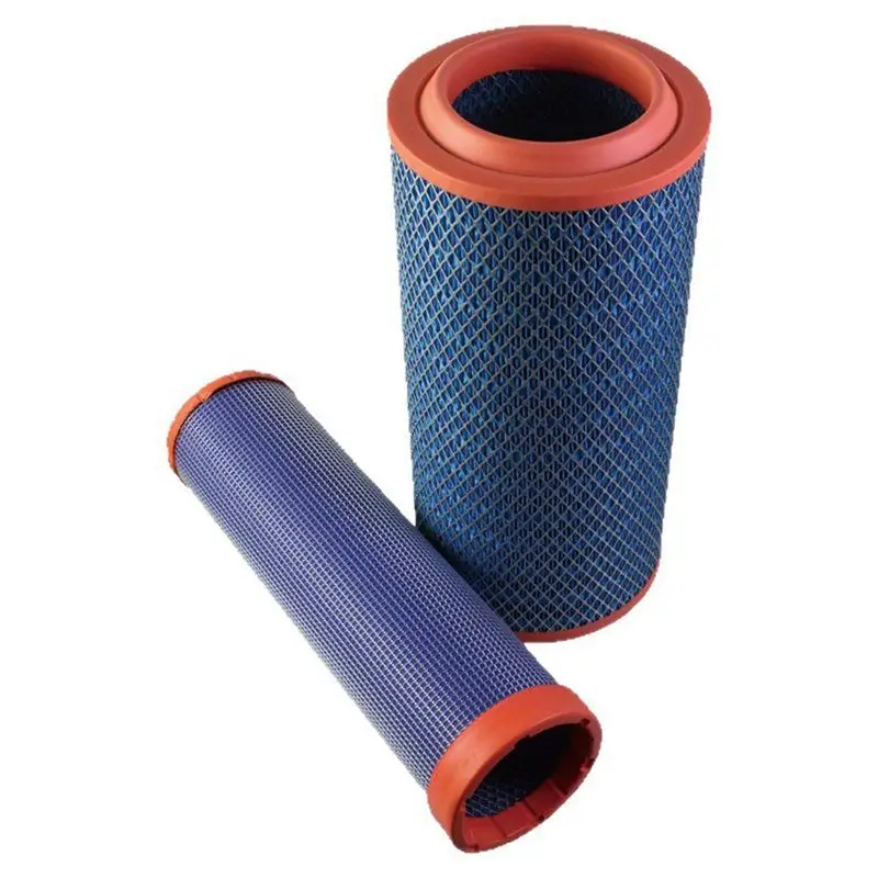 For Komatsu PC200-7 Excavator Replacement Air Filter K2041 Filter Grid Air Cleaning System Part Cleaner