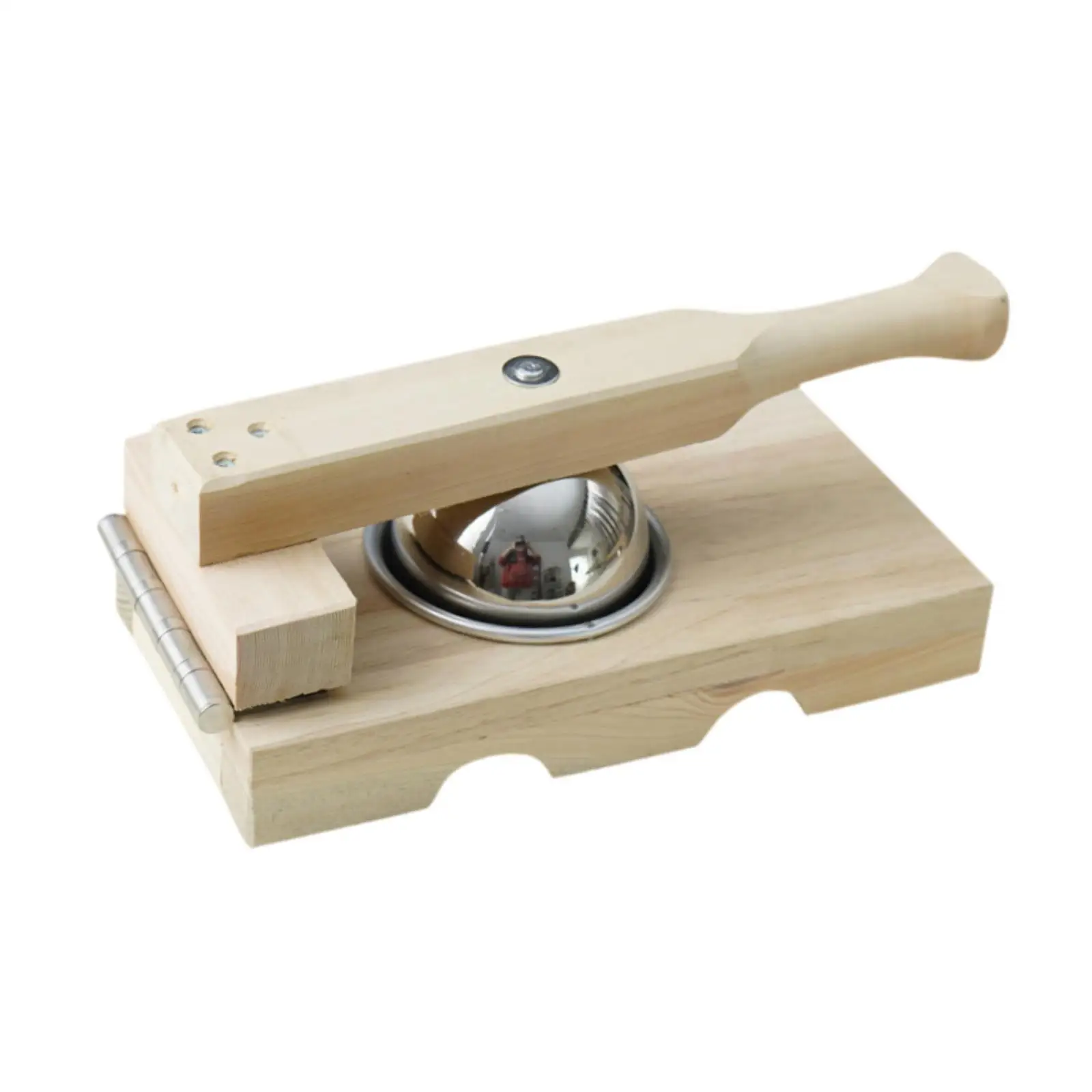 Mochi Skin Maker Wooden Convenient Kitchen Tool Dumpling Maker Machine Green Ball Maker for Restaurant Pastry Household Cooking