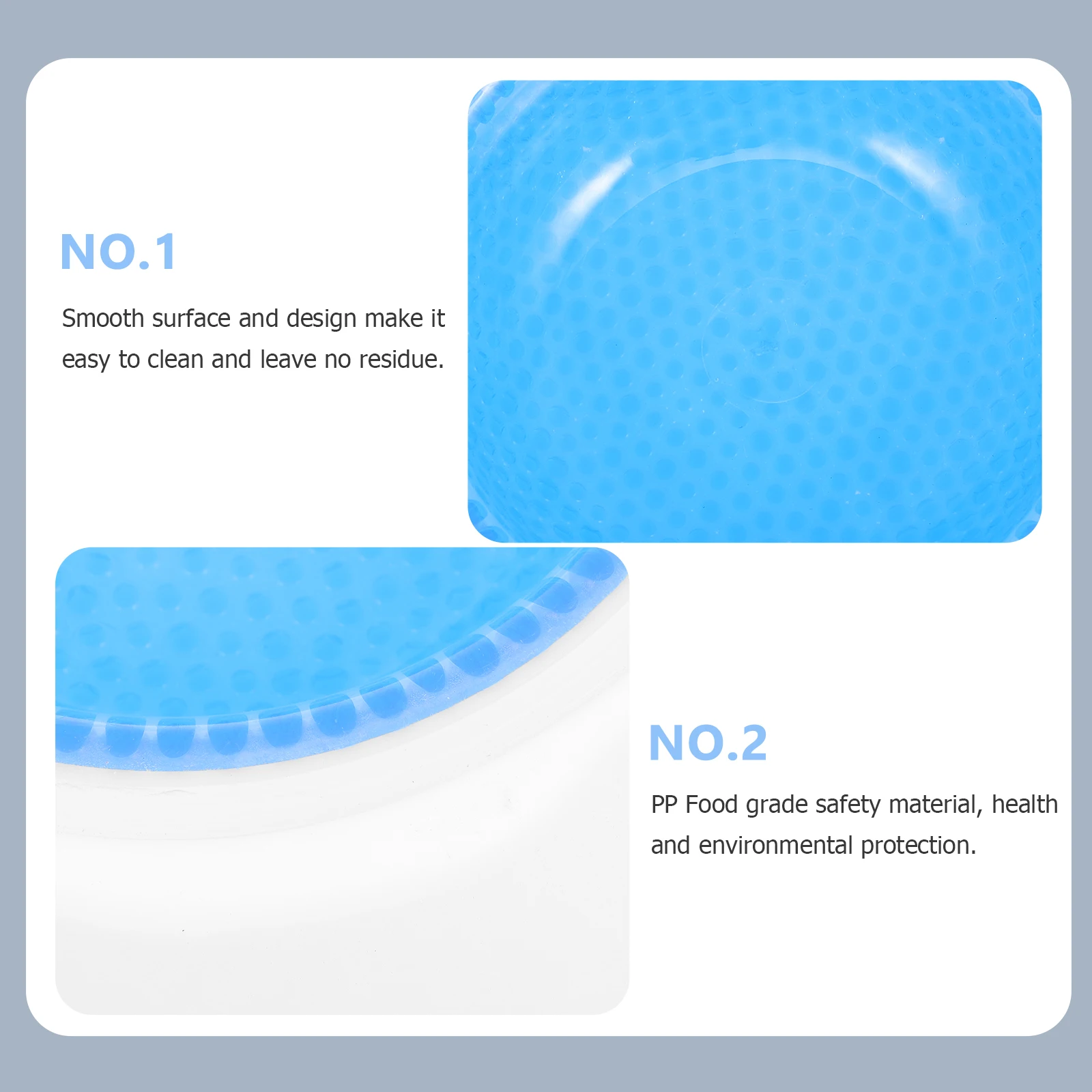 

Pet Bowl Dog Cooler Feeding Bowl Condensate Beads Design Smooth Surface Easy Clean Summer Cooling Food Water Container For