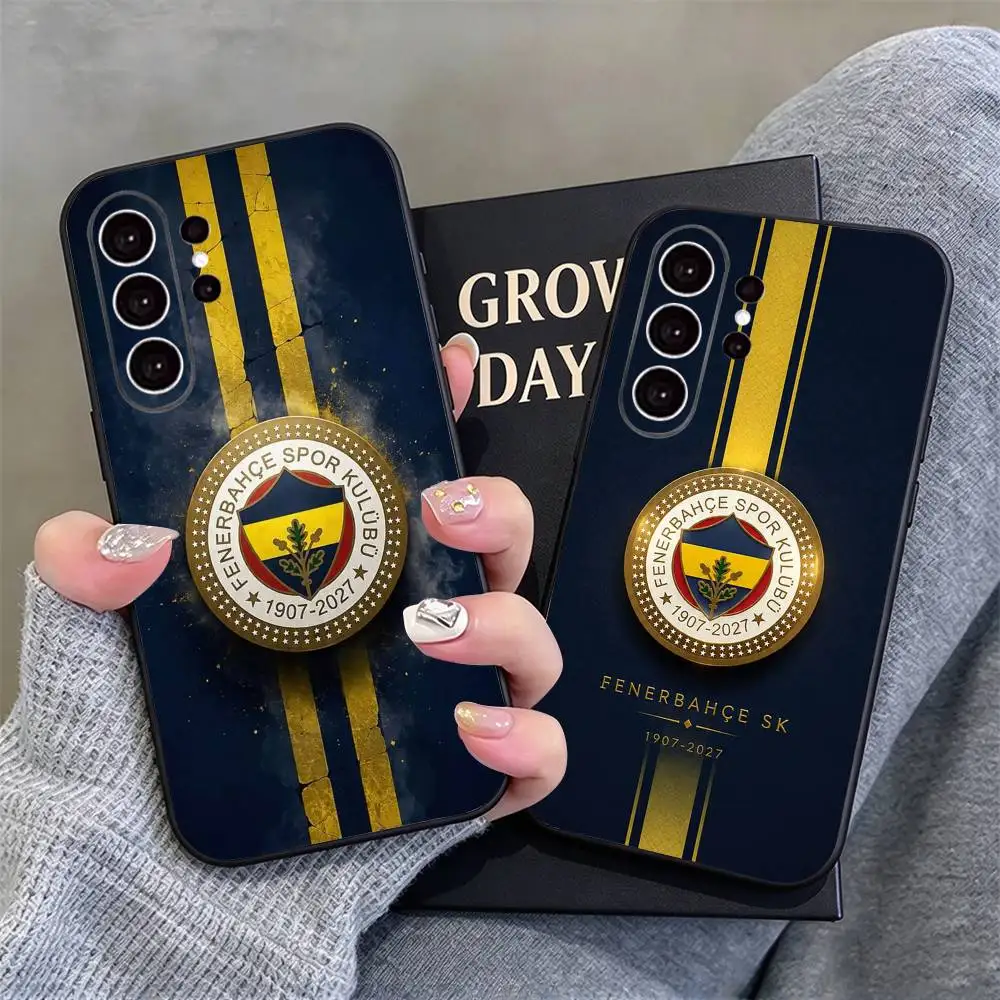 Club T-Turkey FenerbahceS Phone Case For Samsung S26,S25,S24,S21,S22,S23,S30,Ultra,S20,Plus,Fe,Lite,Note,Black Cover