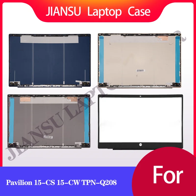 

New Laptop Case For Pavilion 15-CW 15-CS TPN-Q208 Top Rear lid LCD Back Cover/Bottom Base/Front Bezel Housing Replacement
