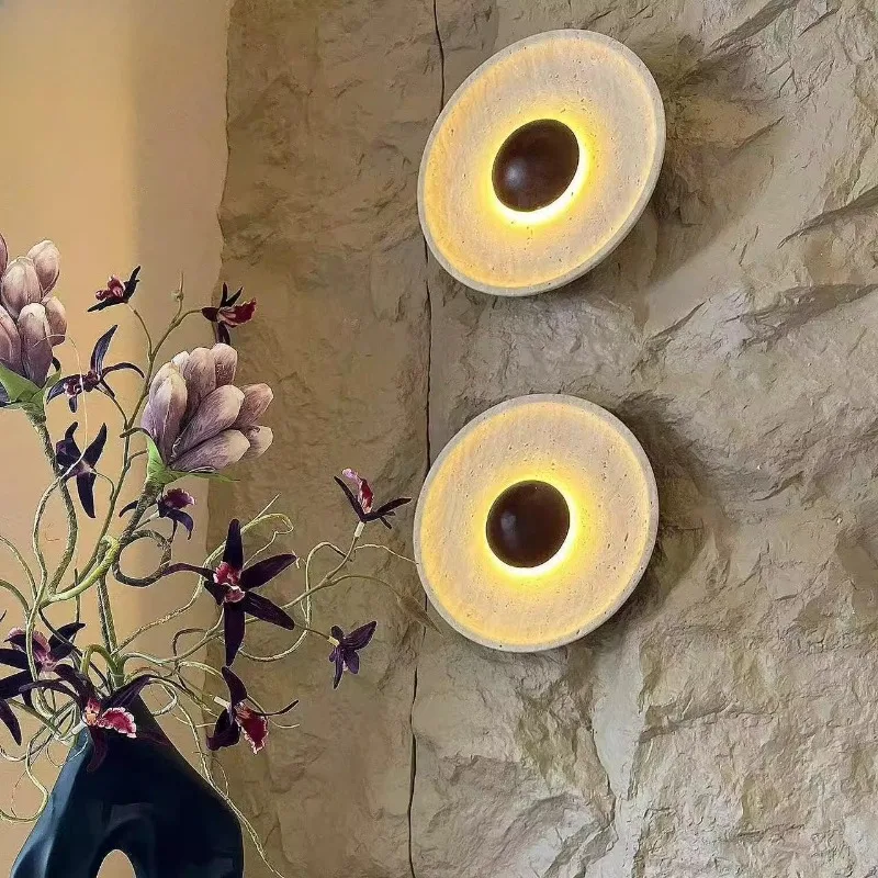 Creative Personalized Fashion Stone Wall Lamp LED Decor Home Bar Bedroom Foyer Dining Room Hotel
