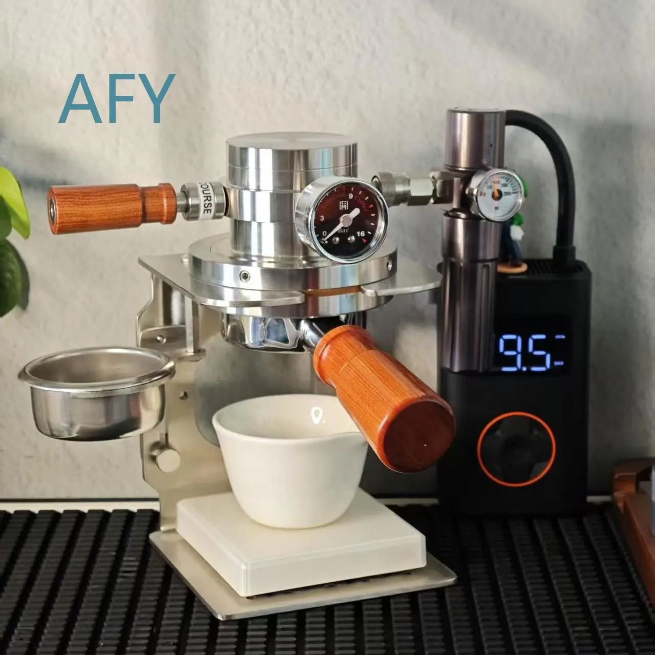 Coffee Machine G63 for Hammer Espresso Pot Portable Minimalist Style for Home Office Travel Electric Coffee Maker for