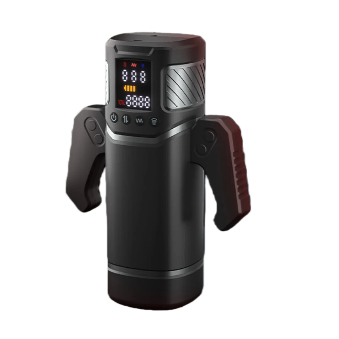 KUSHOR masturbador masculino automático masturbación vaginal bolsillo coño mamada vibración empuje masturbadores juguetes sexuales para hombres