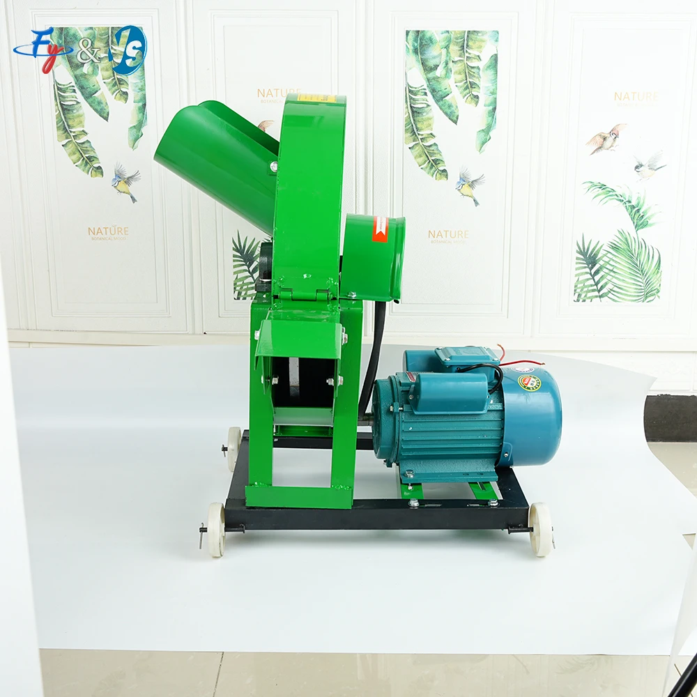 

Straw Shredder Machine Efficient Livestock Feeding Livestock Banana Leaf Banana Tree Cutter With Motor Animal Feed Production