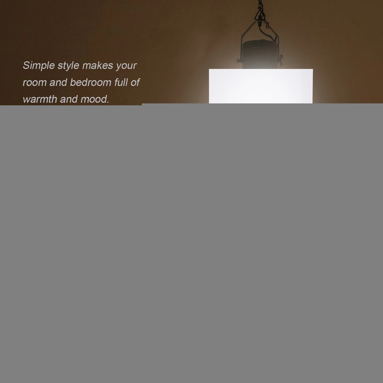 

E27 White Cloth Lamp Cover Lampshade Cover for Wall Floor Light Shade Dust Proof Bedroom Living Room Accessories