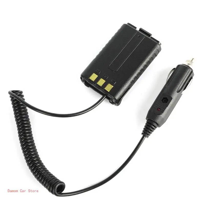 Battery Car for Portable Radio UV-5R UV-5RE UV-5RA Two Way Radio 12-24V Walkie Talkie Accessories