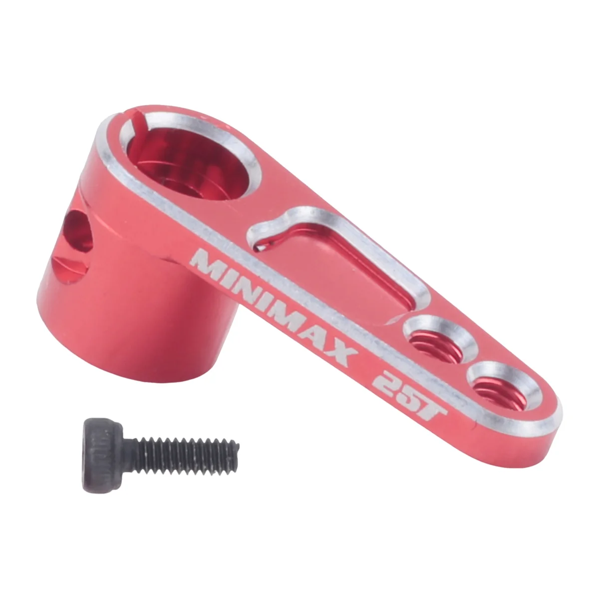 New Arrival Fashion Cnc Aluminum 25T Servo Horn Steering Arms for TRX4 RC Crawler Truck,Red