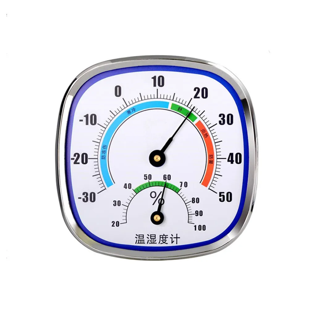 

Machinery Thermometer and Hygrometer Analog Humidity Gauge Temperature Monitor Indoor Outdoor Temperature Humidity Meter