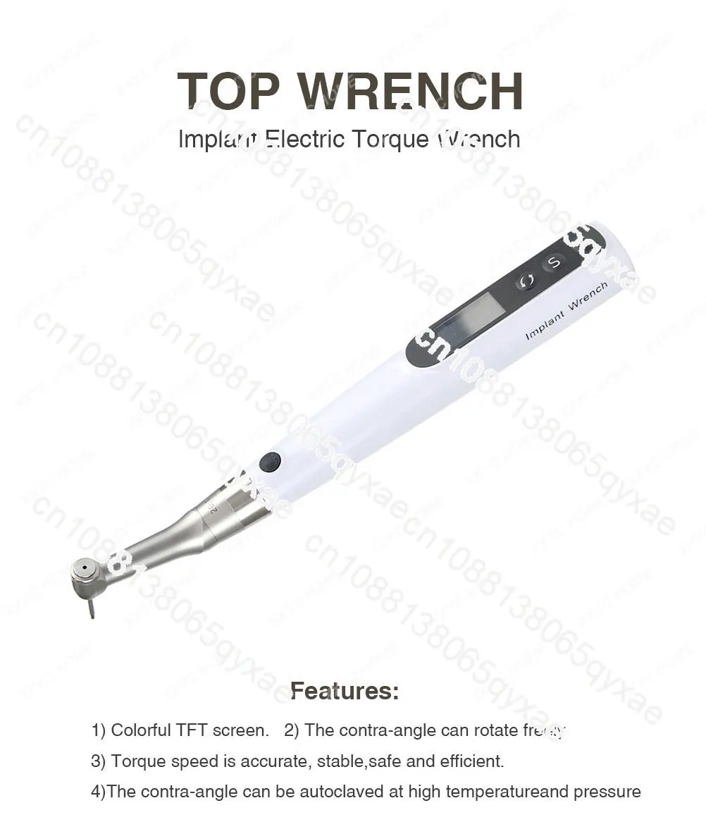 Dental Electrical Implant Torque Wrench Motor  Dental Implant System With 16 Screws  Universal Implant Repair Tools