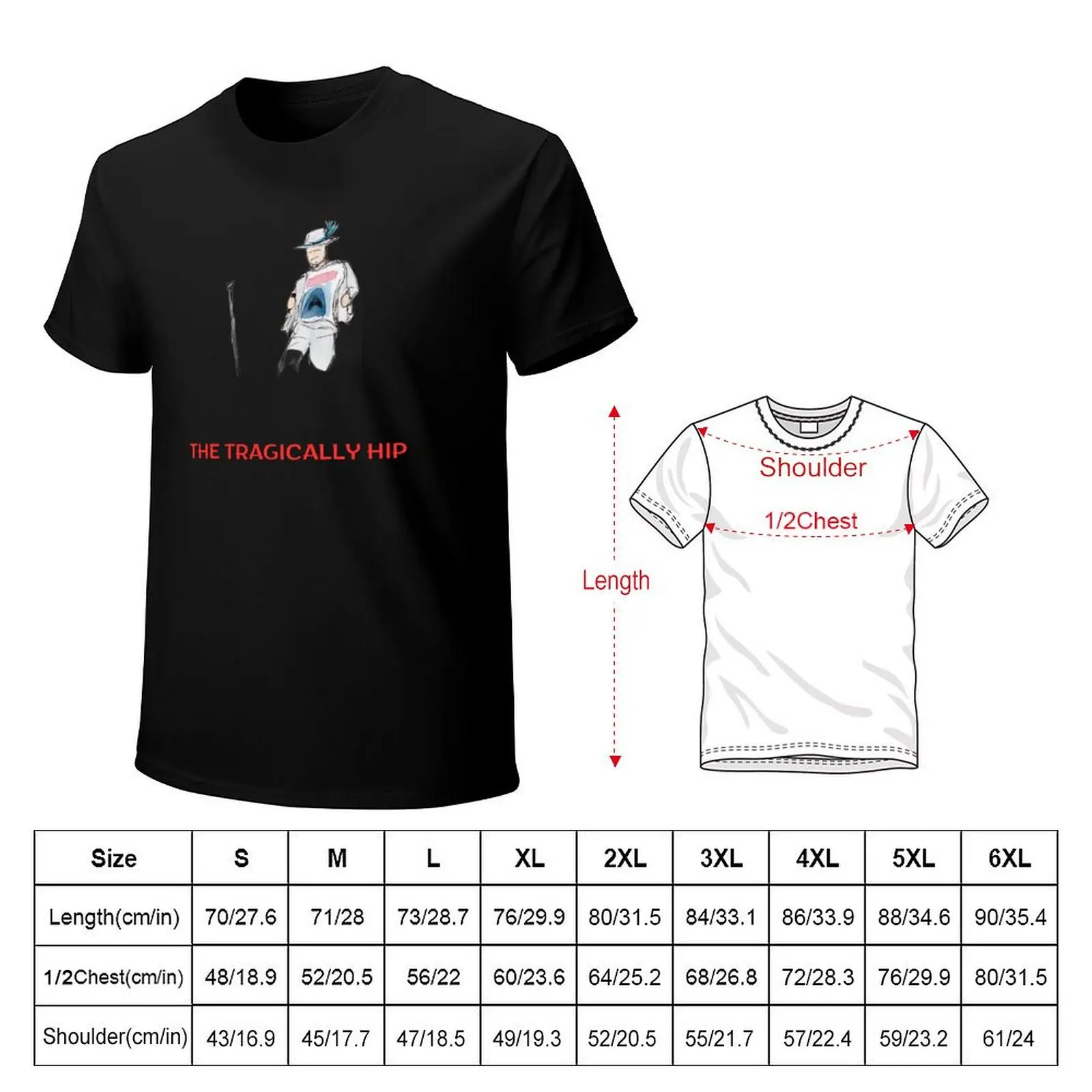 The tragically hip T-Shirt t shirts for man pack white T-Shirt