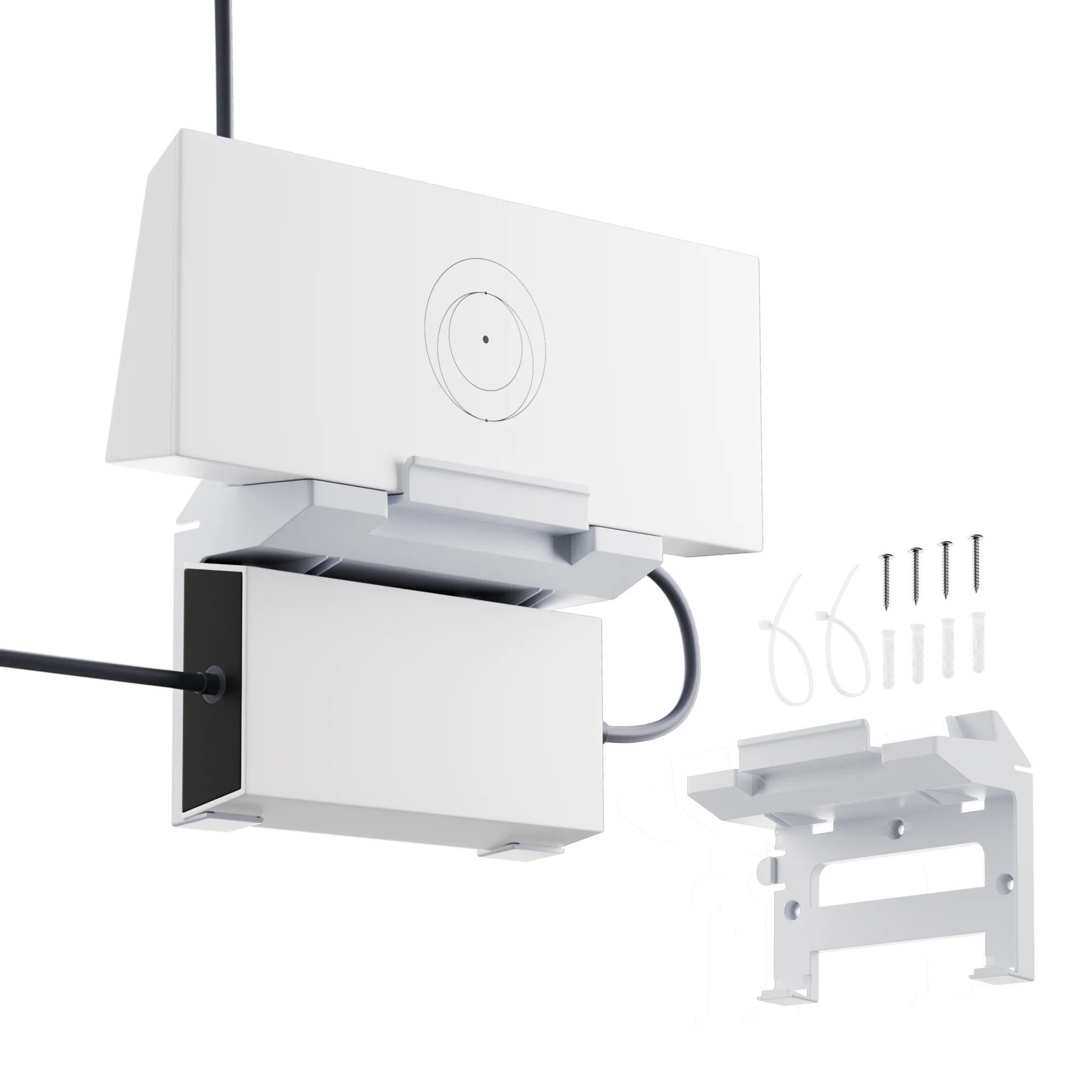 

Starlink Gen 3 Router Mount 2 in 1 Wall Mount for Starlink Standard Router and Power Supply Mounting Bracket Kit for V3