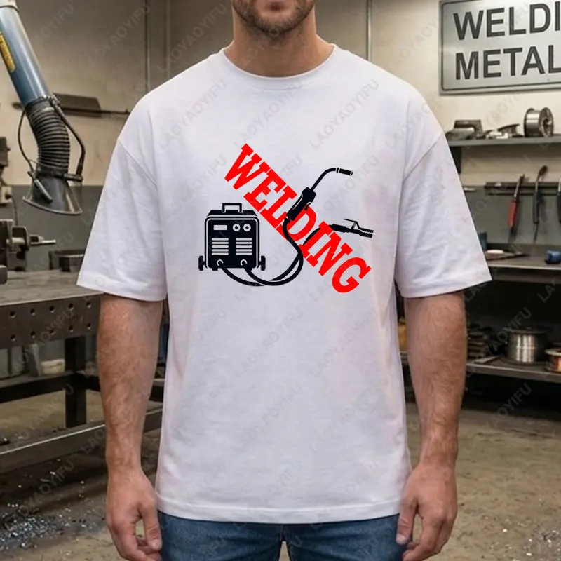 Funny Welding Graphic T-shirt -