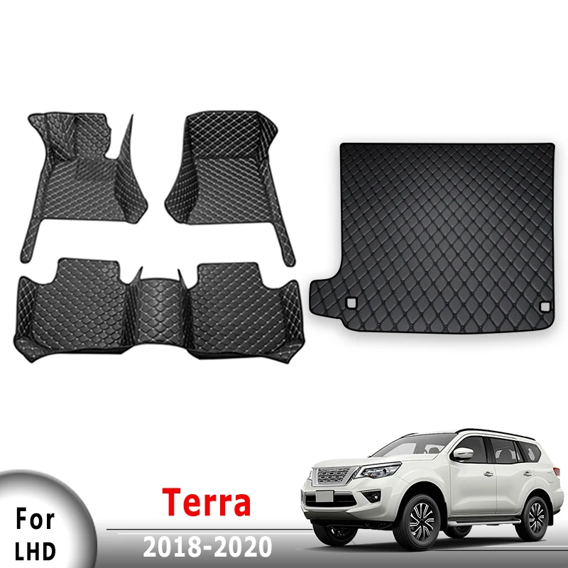 

Car Floor Mats Trunk Carpets For Nissan Terra 2018 2019 2020 Covers Product Auto Interior Accessories Foot Pad Pedal Waterproof