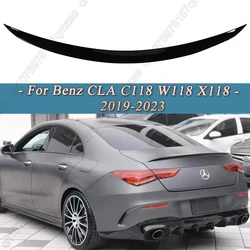 Rear Spoiler or Mercedes Benz CLA Class C118 W118 X118 CLA180 200 220 250 CLA35 CLA45 AMG 2019-2023 Rear Wing Lip Trunk Spoiler
