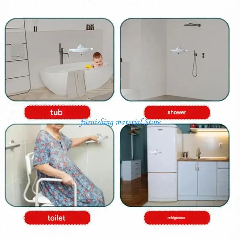 Y5GD ABS Rubber Rustless Bath Track for Senior Assist Absorption Technology Rustproof