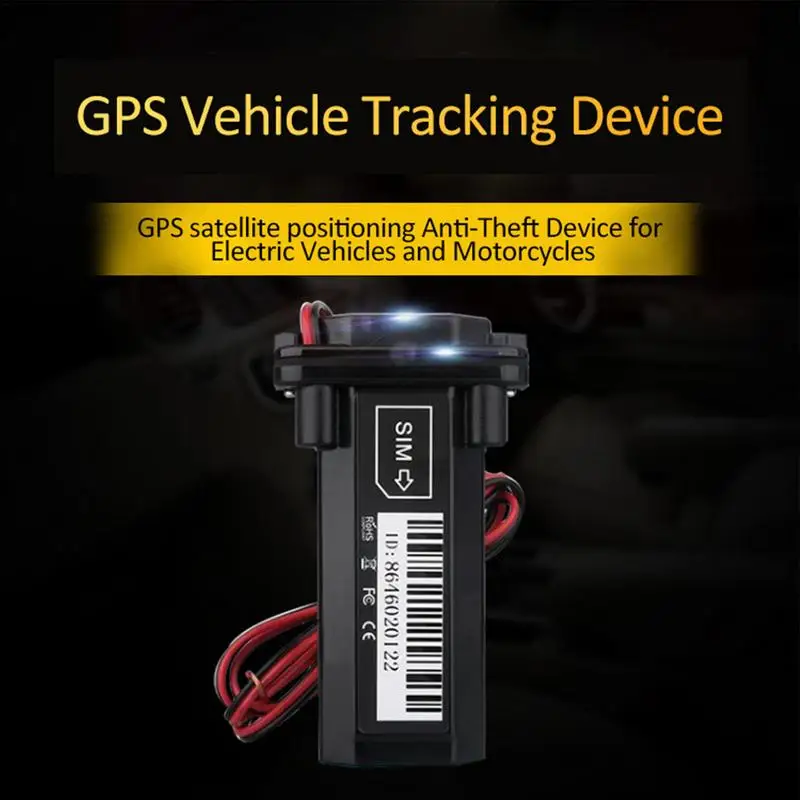 Smart Car Alarm System GPS Vehicle Tracking Device Anti-theft Smart App Alarm For Real-Time Position Dustproof Waterproof