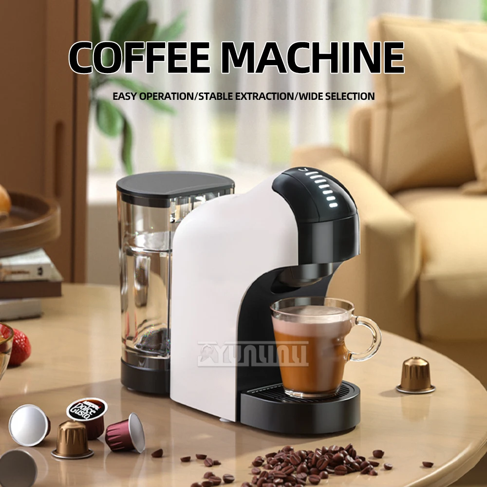 Household Capsule Coffee Machine Automatic Italian American Coffee Maker Macchina Caffe