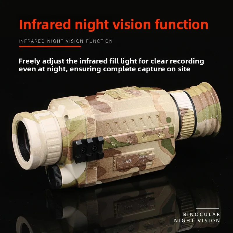 

Infrared Low Light Night Vision Device High Definition Nighttime Telescope Photographic Video