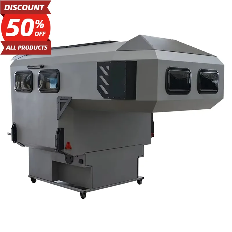 Aluminum 4x4 Pickup Truck Bed Camper Waterproof Caravan Outdoor Camping Travel Trailer Customized Overland Cabin