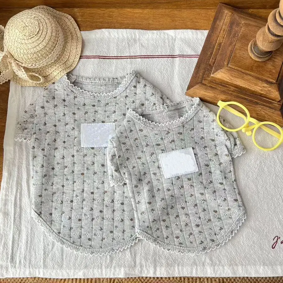 

Summer Cooling Dress Thin Bow Heart Print Dog Clothes Pet Skirt Kitten Puppy Costume Chihuahua Bichon Yorkie Girls Dog Vest