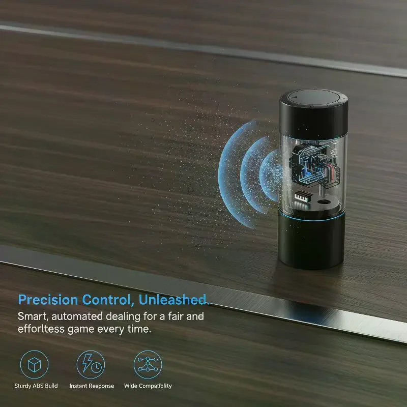 1PCS Wireless Drawing Remote, For 2 In 1 Automatic Dealer Machine Replaceable Battery Supports 1-12 Players