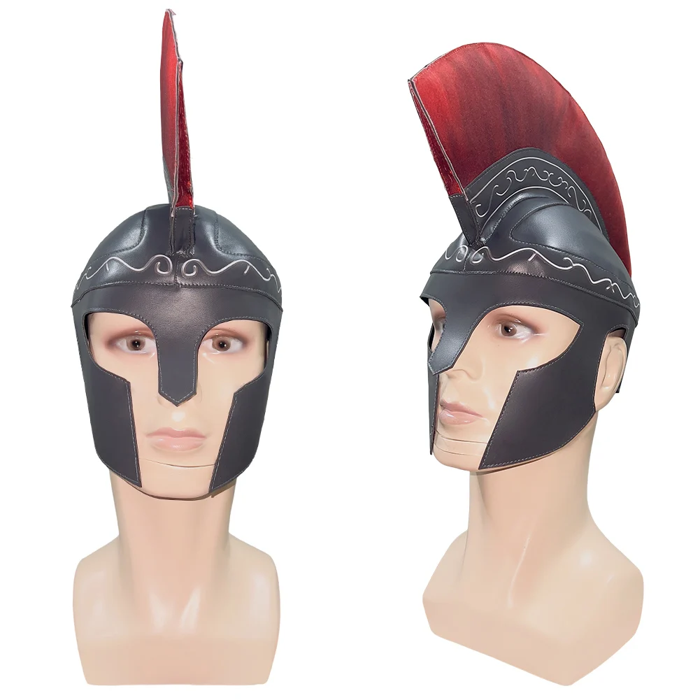 Fantasia Medieval Knight Gladiators Odysseus Helmet Cosplay Mask Movie O'Dessa Disfraz Costume Accessories Halloween Carnival view 5