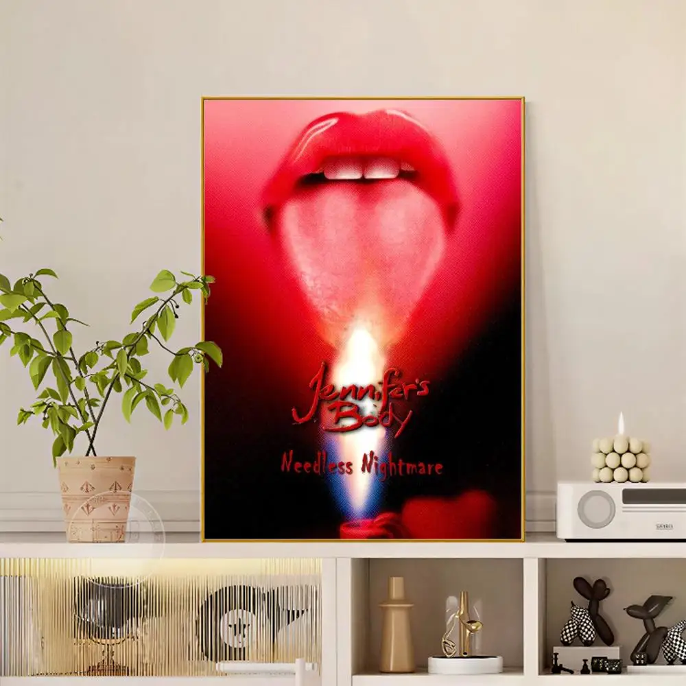 Pop-Film Jennifer Body Poster, vielseitige HD-wasserdichte Wandkunst, selbstklebende Dekoration für jeden Raum, ideales Geschenk – Detail 18