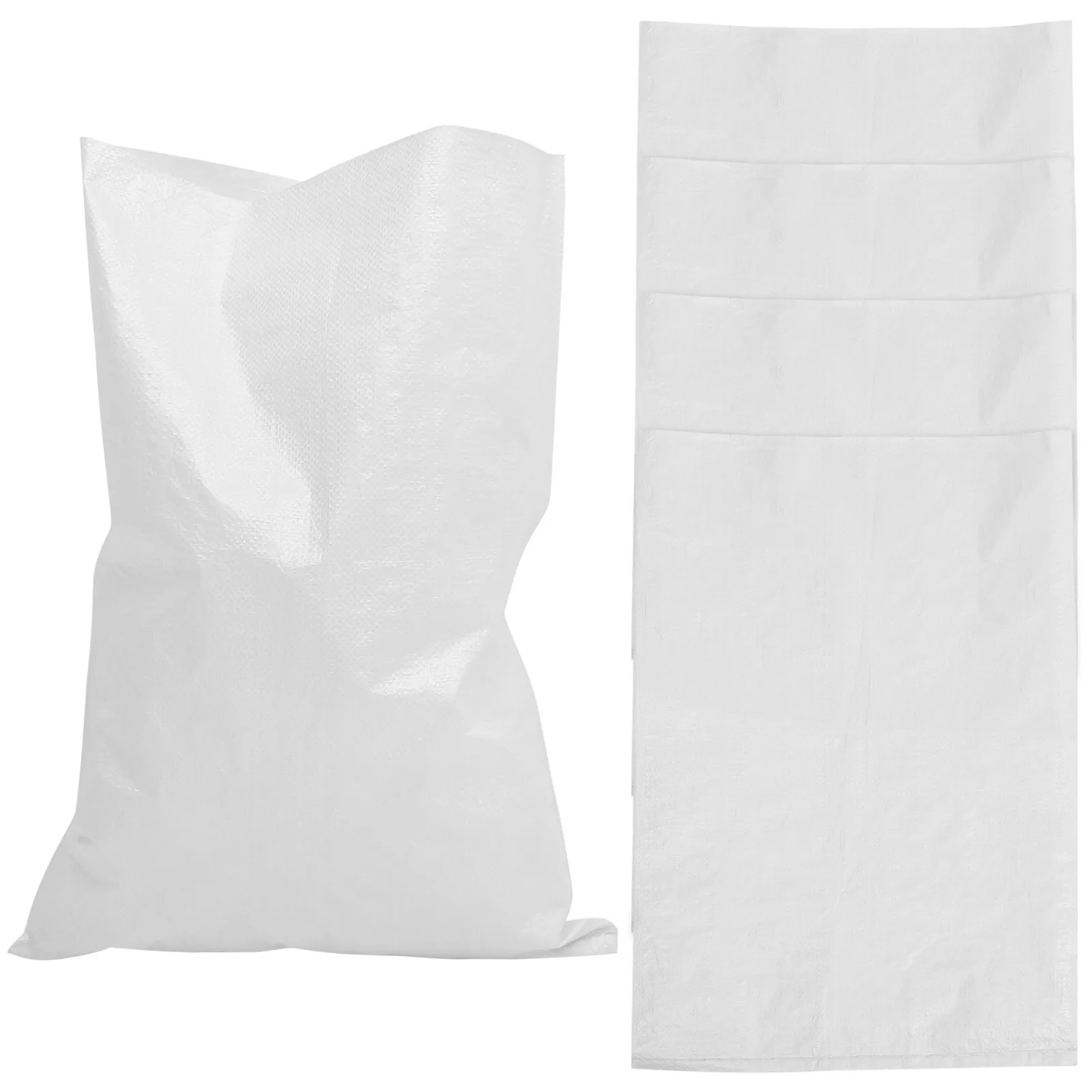 5Pcs Waterproof Woven Bags Fine Weave Technology Flood Barrier Bags Sandbags for Hurricane Emergency Preparedness